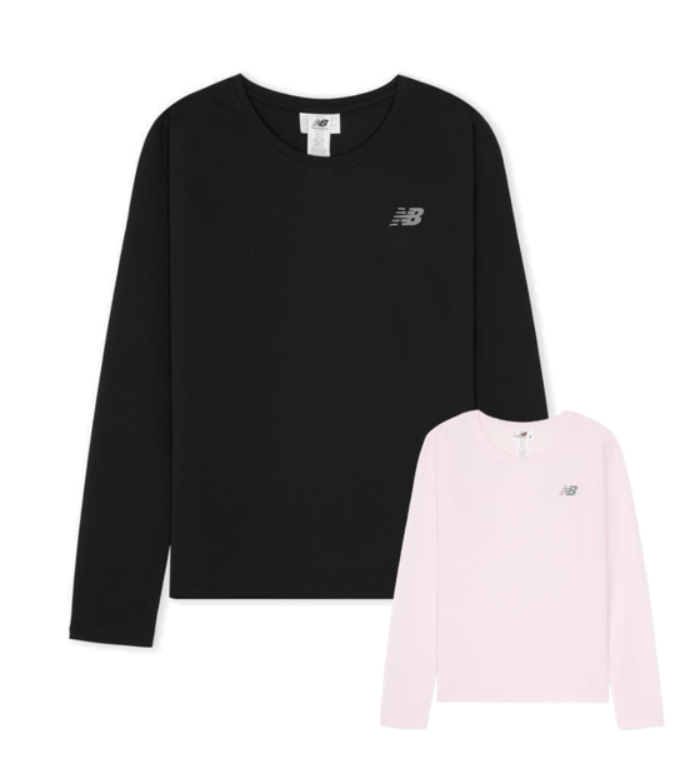 퍼포먼스 에센셜 긴팔티 BLACK